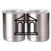 10 oz. Silver Stainless Steel Short Tumbler Thumbnail