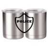 10 oz. Silver Stainless Steel Short Tumbler Thumbnail