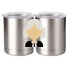 10 oz. Silver Stainless Steel Short Tumbler Thumbnail