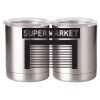 10 oz. Silver Stainless Steel Short Tumbler Thumbnail