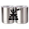 10 oz. Silver Stainless Steel Short Tumbler Thumbnail
