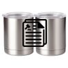 10 oz. Silver Stainless Steel Short Tumbler Thumbnail