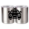 10 oz. Silver Stainless Steel Short Tumbler Thumbnail