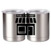 10 oz. Silver Stainless Steel Short Tumbler Thumbnail