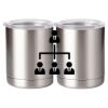10 oz. Silver Stainless Steel Short Tumbler Thumbnail