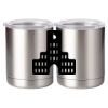10 oz. Silver Stainless Steel Short Tumbler Thumbnail