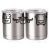 10 oz. Silver Stainless Steel Short Tumbler Thumbnail