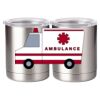 10 oz. Silver Stainless Steel Short Tumbler Thumbnail