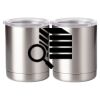 10 oz. Silver Stainless Steel Short Tumbler Thumbnail