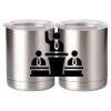 10 oz. Silver Stainless Steel Short Tumbler Thumbnail