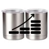10 oz. Silver Stainless Steel Short Tumbler Thumbnail