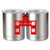 10 oz. Silver Stainless Steel Short Tumbler Thumbnail