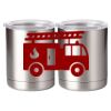 10 oz. Silver Stainless Steel Short Tumbler Thumbnail