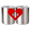 10 oz. Silver Stainless Steel Short Tumbler Thumbnail