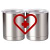 10 oz. Silver Stainless Steel Short Tumbler Thumbnail