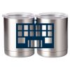10 oz. Silver Stainless Steel Short Tumbler Thumbnail