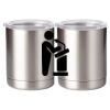 10 oz. Silver Stainless Steel Short Tumbler Thumbnail