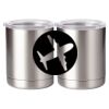 10 oz. Silver Stainless Steel Short Tumbler Thumbnail