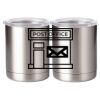 10 oz. Silver Stainless Steel Short Tumbler Thumbnail