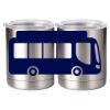 10 oz. Silver Stainless Steel Short Tumbler Thumbnail