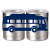 10 oz. Silver Stainless Steel Short Tumbler Thumbnail