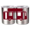 10 oz. Silver Stainless Steel Short Tumbler Thumbnail