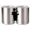 10 oz. Silver Stainless Steel Short Tumbler Thumbnail