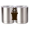 10 oz. Silver Stainless Steel Short Tumbler Thumbnail