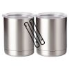 10 oz. Silver Stainless Steel Short Tumbler Thumbnail