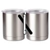 10 oz. Silver Stainless Steel Short Tumbler Thumbnail
