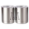 10 oz. Silver Stainless Steel Short Tumbler Thumbnail