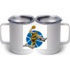 10 oz. White Stainless Steel Coffee Mug Thumbnail