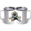10 oz. White Stainless Steel Coffee Mug Thumbnail