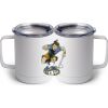 10 oz. White Stainless Steel Coffee Mug Thumbnail