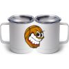 10 oz. White Stainless Steel Coffee Mug Thumbnail