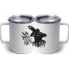 10 oz. White Stainless Steel Coffee Mug Thumbnail
