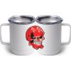 10 oz. White Stainless Steel Coffee Mug Thumbnail