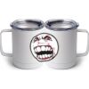 10 oz. White Stainless Steel Coffee Mug Thumbnail