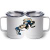 10 oz. White Stainless Steel Coffee Mug Thumbnail