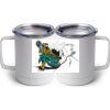 10 oz. White Stainless Steel Coffee Mug Thumbnail