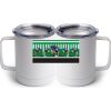 10 oz. White Stainless Steel Coffee Mug Thumbnail