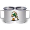 10 oz. White Stainless Steel Coffee Mug Thumbnail