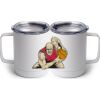 10 oz. White Stainless Steel Coffee Mug Thumbnail