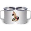 10 oz. White Stainless Steel Coffee Mug Thumbnail