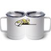 10 oz. White Stainless Steel Coffee Mug Thumbnail