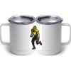 10 oz. White Stainless Steel Coffee Mug Thumbnail