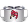 10 oz. White Stainless Steel Coffee Mug Thumbnail