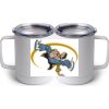 10 oz. White Stainless Steel Coffee Mug Thumbnail