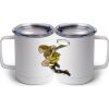10 oz. White Stainless Steel Coffee Mug Thumbnail