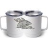 10 oz. White Stainless Steel Coffee Mug Thumbnail